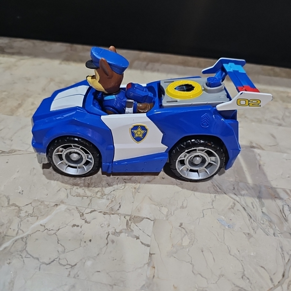 Police Chase Blue Toy Car Paw Patrol
